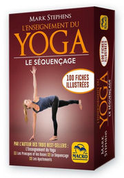 STEPHENS Mark L´enseignement du yoga : le séquençage. 100 fiches illustrées (coffret) Librairie Eklectic