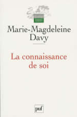 DAVY Marie-Madeleine La Connaissance de soi Librairie Eklectic