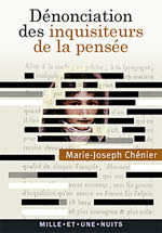 CHENIER Marie-Joseph DÃ©nonciation des inquisiteurs de la pensÃ©e Librairie Eklectic
