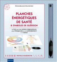 BAUMANN Christina & STARK Roswitha Planches énergétiques de santé & symboles de guérison - Coffret. Le livre avec des cadrans diagnostiques pour thérapeutes ou en autotraitement + 1 tensor Librairie Eklectic