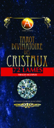 BOSCHIERO Reynald Georges Tarot divinatoire des cristaux 72 lames - Coffret Librairie Eklectic