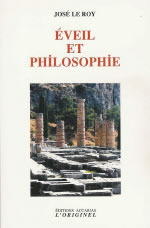 LE ROY José Eveil et philosophie Librairie Eklectic