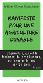 BOURGUIGNON Lydia & Claude Manifeste pour une agriculture durable Librairie Eklectic