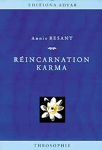 BESANT Annie Réincarnation Karma Librairie Eklectic