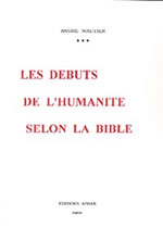WAUTIER André Débuts de l´humanité selon la Bible (Les) Librairie Eklectic