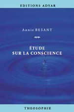 BESANT Annie Etude sur la conscience Librairie Eklectic