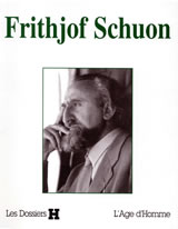 Collectif Frithjof SCHUON - Dossier H -- dernier exemplaire légèrement corné  Librairie Eklectic