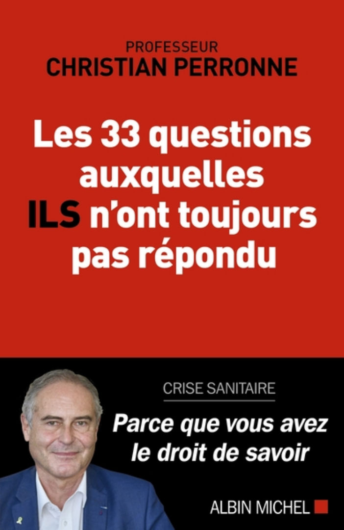 PERRONNE Christian Pr Les 33 questions auxquelles ILS n´ont toujours pas répondu Librairie Eklectic