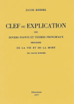 BOEHME Jacob Clef ou explication de divers points et termes principaux Librairie Eklectic