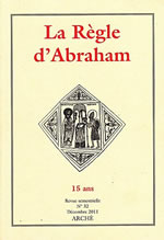 Collectif La régle d´Abraham, 15 ans. Revue semestrielle, N° 32, décembre 2011 Librairie Eklectic