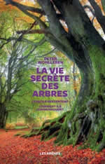 WOHLLEBEN Peter La vie secrète des arbres. Ce qu´ils ressentent, comment ils communiquent. Librairie Eklectic