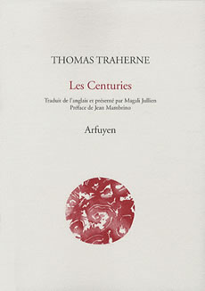TRAHERNE Thomas Les Centuries (Ã©dition bilingue) Librairie Eklectic