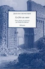 CRONSTADT Jean de La joie au coeur. Textes choisis et présentés par Michel Evdokimov Librairie Eklectic