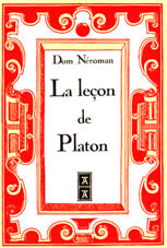 NEROMAN Dom La Leçon de Platon Librairie Eklectic