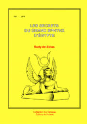 Rudy de Sirius Les Secrets du Grand Sphynx d´Egypte Librairie Eklectic