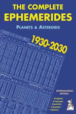 - Ephemérides complètes 1930-2030 Planètes et astéroïdes ---- épuisé Librairie Eklectic