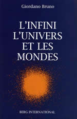 BRUNO Giordano L´Infini, l´univers et les mondes Librairie Eklectic