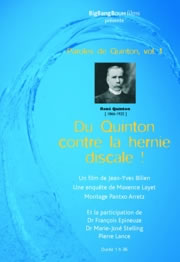 BILIEN Jean-Yves & LAYET Maxence Du Quinton contre la hernie discale ! - Paroles de Quinton, vol.1 - Film documentaire DVD Librairie Eklectic