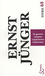 JÜNGER Ernst Guerre comme expérience intérieure (La) Librairie Eklectic