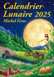 GROS Michel Calendrier Lunaire 2022 Librairie Eklectic