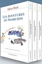SHAH Idries Les aventures de Nasrudin (Coffret 3 volumes) Librairie Eklectic