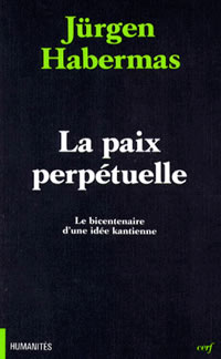 HABERMAS Jürgen Paix perpétuelle (La) Librairie Eklectic