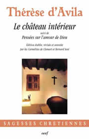 Sainte THERESE D´AVILA Château intérieur (Le), suivi de Pensées sur l´amour de Dieu Librairie Eklectic