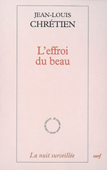 CHRETIEN Jean-Louis L´effroi du beau Librairie Eklectic