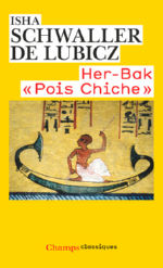 SCHWALLER DE LUBICZ Isha Her Bak Pois Chiche Librairie Eklectic