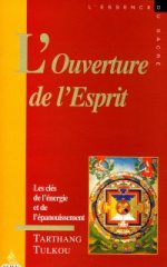 TARTHANG TULKU Lama Clés de l´énergie et de l´épanouissement (réimpression de : L´ouverture de l´esprit) Librairie Eklectic