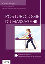 BERGER Carole  Posturologie du massage  Librairie Eklectic