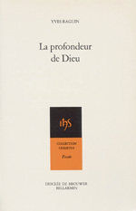 RAGUIN Yves La Profondeur de Dieu Librairie Eklectic