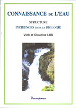 LUU Vinh Connaissance de l´eau. Structure, incidences dans la biologie -- actuellement épuisé Librairie Eklectic