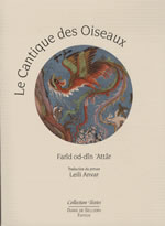 ATTAR Fârid-ud-Dîn La cantique des Oiseaux - Traduction du Persan : Leili Anvar  Librairie Eklectic
