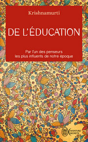 KRISHNAMURTI Jiddu De l´éducation Librairie Eklectic