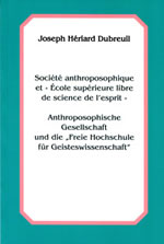 DUBREUIL Société anthroposophique et 