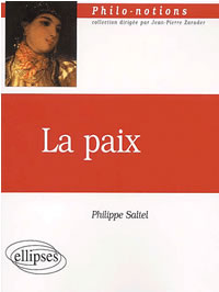 SALTEL Philippe Paix (La) Librairie Eklectic