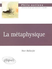 BALLANFAT Marc Métaphysique (La) Librairie Eklectic