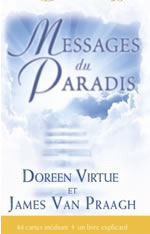 VIRTUE Doreen & VAN PRAAGH James Messages du paradis - cartes oracle Librairie Eklectic