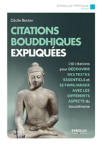 BECKER Cécile  Citations bouddhiques expliquées Librairie Eklectic