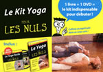 Collectif Kit yoga pour les nuls : 1 livre + 1 DVD  Librairie Eklectic