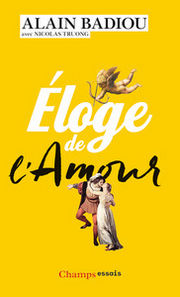 BADIOU Alain Éloge de l´amour Librairie Eklectic