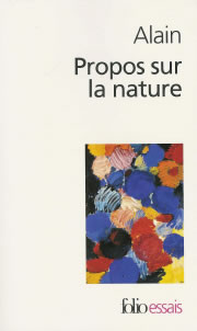 ALAIN Propos sur la nature (choisis et classés par Robert Bourgne) Librairie Eklectic