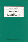 MARCEL Gabriel Présence et immortalité  Librairie Eklectic