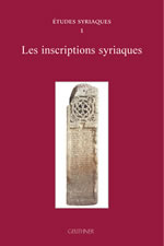 Collectif Inscriptions syriaques (Les). Etudes syriaques, 1 Librairie Eklectic