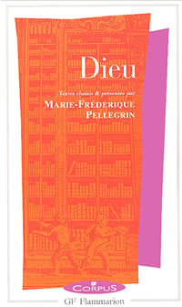 PELLEGRIN Marie-Frédérique Dieu - Corpus Librairie Eklectic
