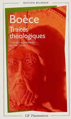 BOECE Traités théologiques - édition bilingue (VIe s.) Librairie Eklectic