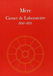 SATPREM Carnet de laboratoire (condensé de l´Agenda de Mère) Librairie Eklectic
