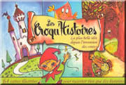 - Les Croqu´Histoires - Jeu de 64 cartes illustrées pour raconter des histoires, accompagné d´un livret  Librairie Eklectic