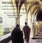 - Messe du dimanche à Saint-Wandrille- CD chant grégorien et orgue  Librairie Eklectic